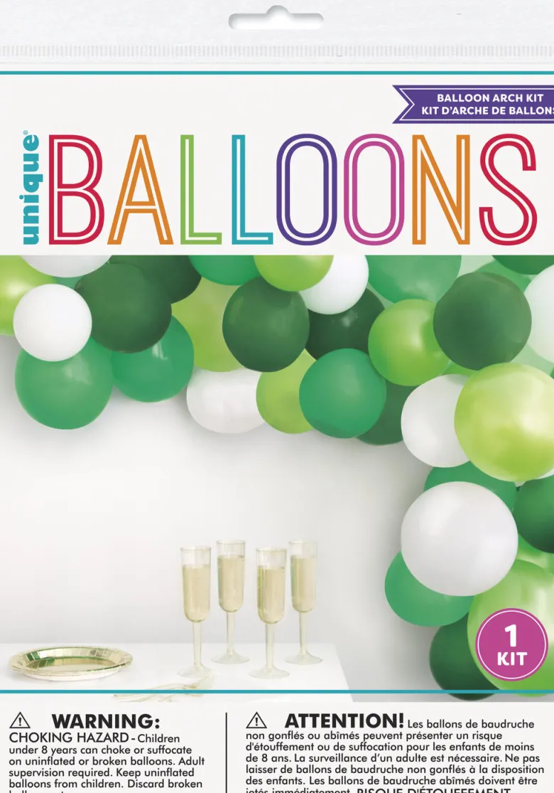 Ballongbue - Grønn og Hvit