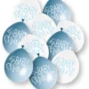 Ballonger - "Baby Shower" - Blå og Hvit