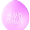 Ballonger - "Baby Shower" - Rosa og Hvit