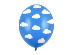 Ballonger  - Blå & Hvite Skyer