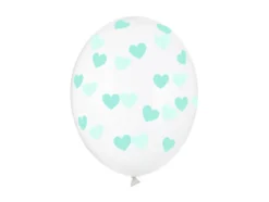 Ballonger - Gjennomsiktig & Mintgrønne