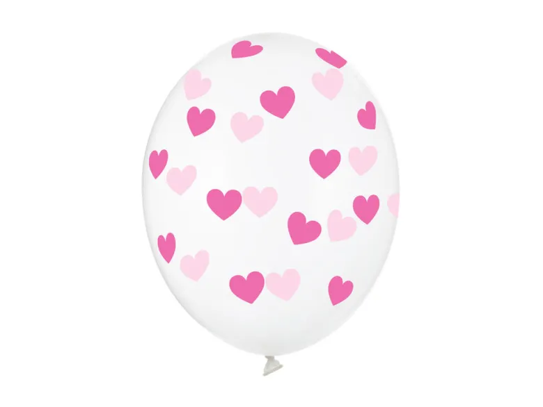 Ballonger - Gjennomsiktig & Rosa