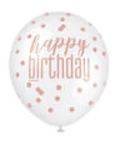 Ballonger - "Happy Birthday" - Rosegull