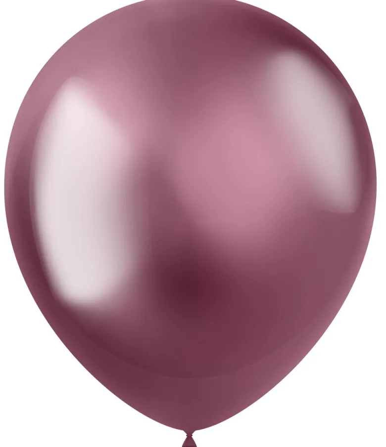 Ballonger - Mørk Rosa Metallic