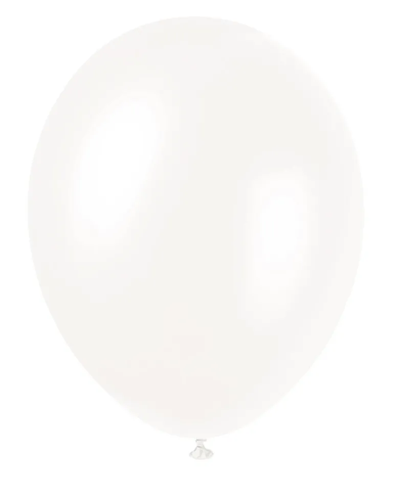 Ballonger - Perlemor Hvit
