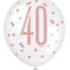 Ballonger - 40 År - Rosegull