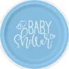 Blue Hearts Baby Shower