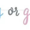 Bokstavbanner - Gender Reveal