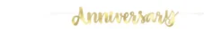 Bokstavbanner - "Happy Anniversary”