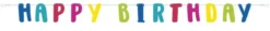 Bokstavbanner - Llamabursdag