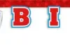 Bokstavbanner - Paw Patrol - Happy Bday