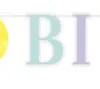 Bokstavbanner- Rosa Dots Første Bursdag
