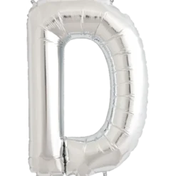 Bokstav D Silver