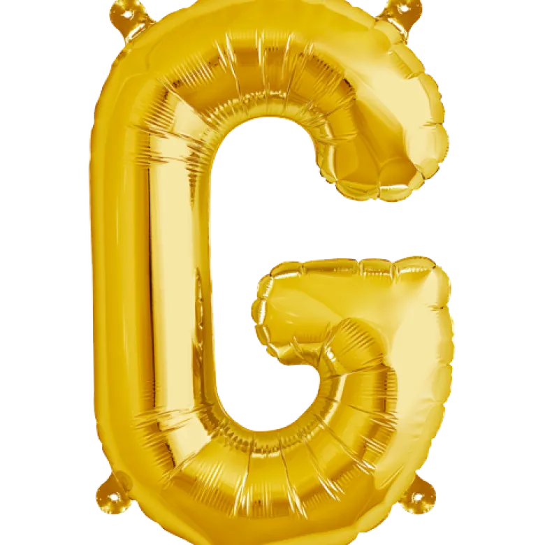 Bokstav G Gold