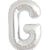 Bokstav G Silver