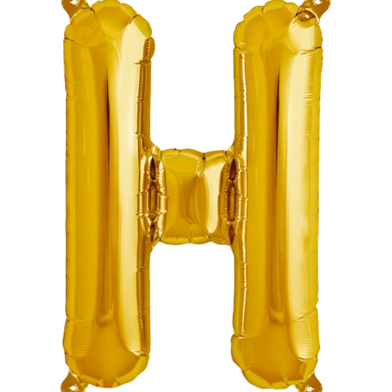 Bokstav H Gold