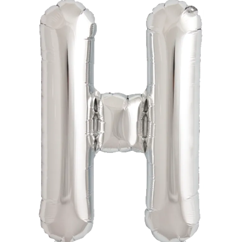 Bokstav H Silver