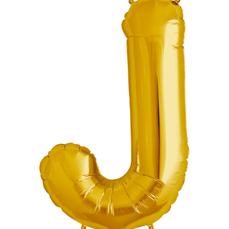 Bokstav J Gold