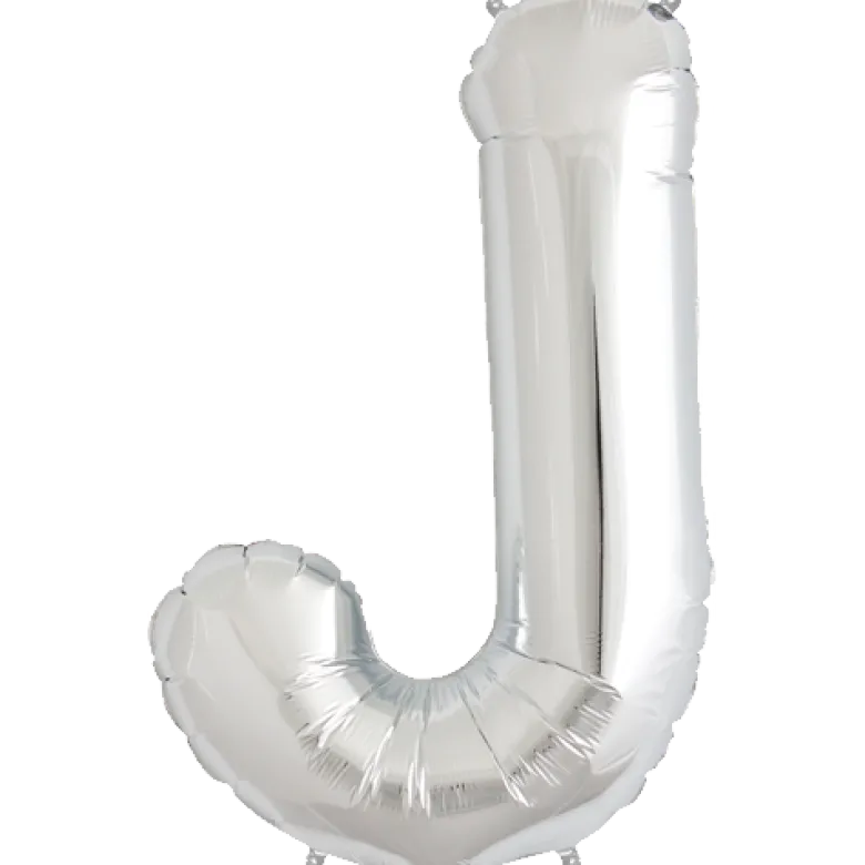 Bokstav J Silver