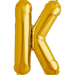 Bokstav K Gold