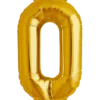 Bokstav O Gold