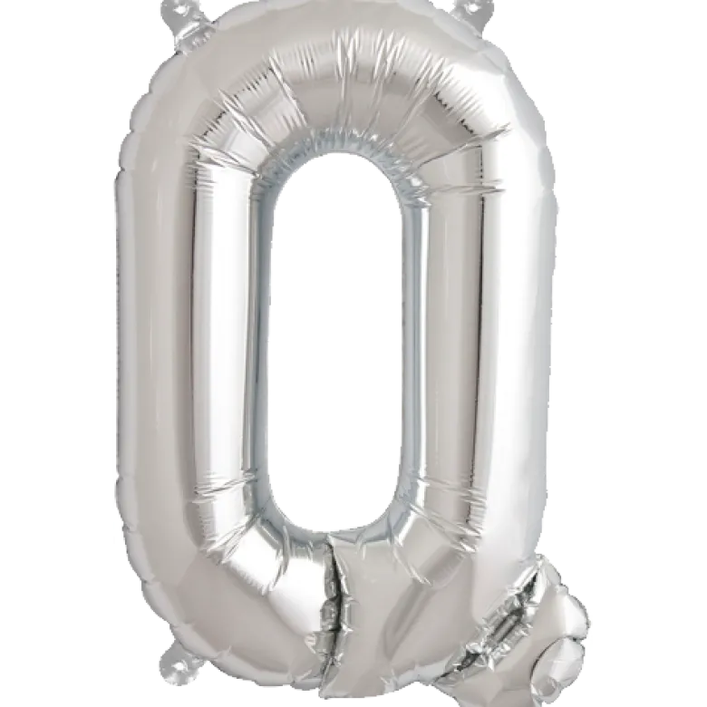 Bokstav Q Silver