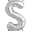 Bokstav S Silver