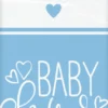 Bordduk Plast - Baby Shower Blue Hearts