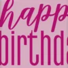 Bordduk Plast - "Happy Birthday"