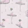 Bordduk Plast - Rosa Ballerina - 1 År
