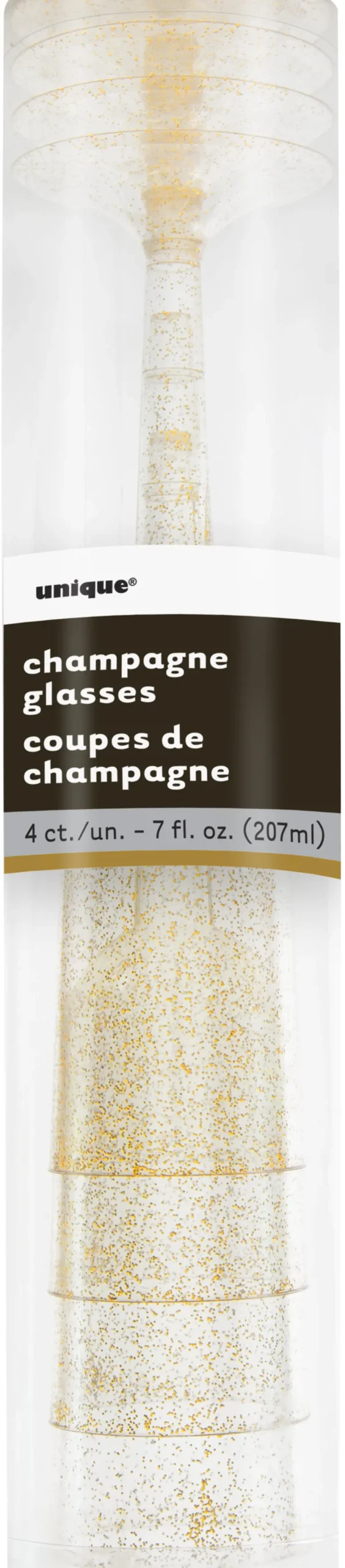 Champagneglass - Glitter Gull