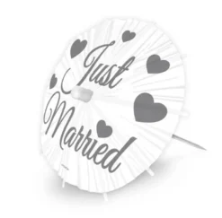 Cocktailpinner - Parasoll - Just Married