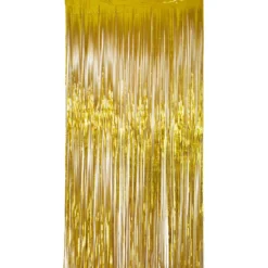 Dørgardin - Frynset - Laser Beam Gull