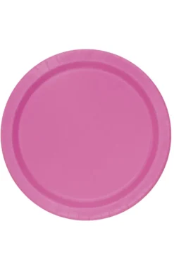 Ensfarget Mørk Rosa - Plastfri