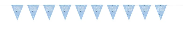 Flaggbanner - "Happy Birthday"