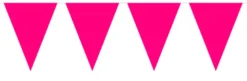 Flaggbanner - Magenta - Plast