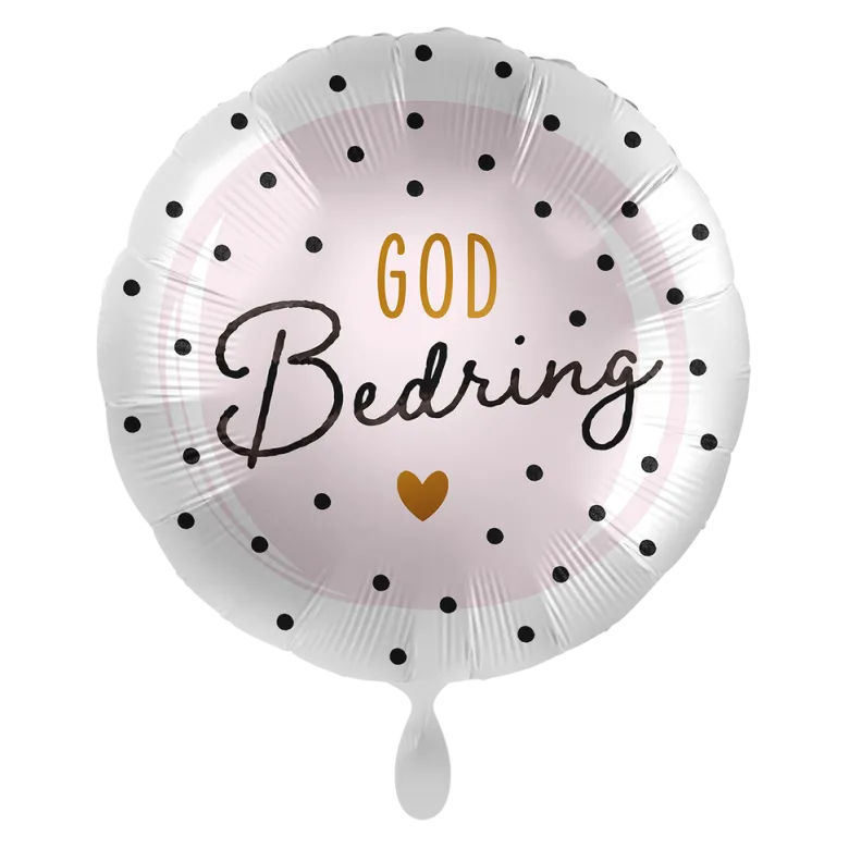 Folieballong - "God Bedring"