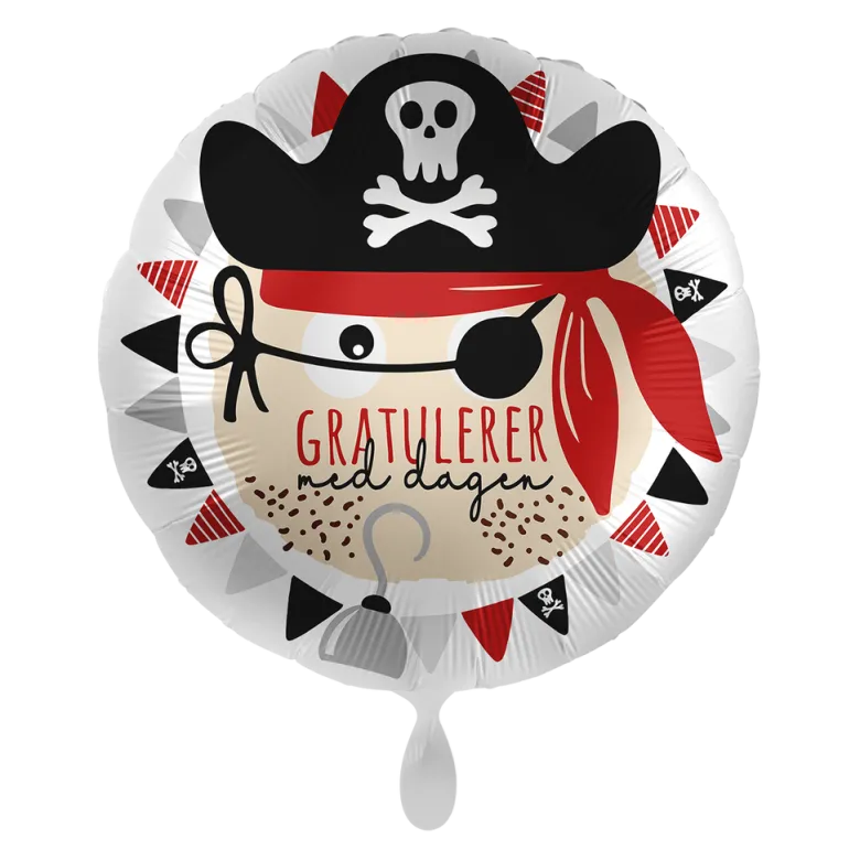 Folieballong - "Gratulerer Med Dagen"