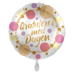 Folieballong - "Gratulerer Med Dagen"