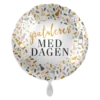 Folieballong - "Gratulerer Med Dagen"