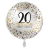 Folieballong - Gratulerer - 20 År