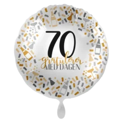 Folieballong - Gratulerer - 70 År