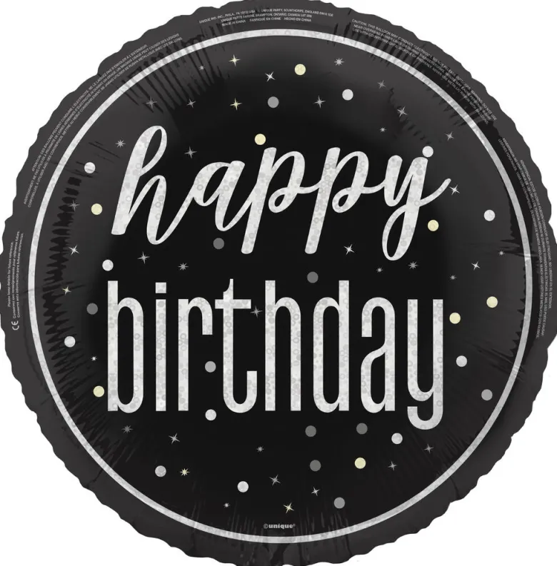 Folieballong - "Happy Birthday"