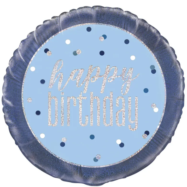 Folieballong - "Happy Birthday"