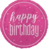 Folieballong - Happy Birthday