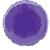 Folieballong - Lilla - Rund