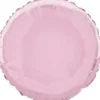 Folieballong - Rund - Rosa Lys