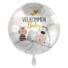 Folieballong - "Velkommen Baby" - Jungel