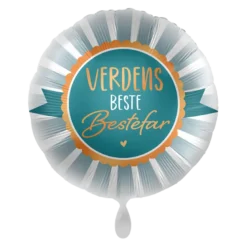 Folieballong - "Verdens Beste Bestefar"