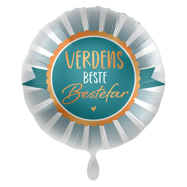 Folieballong - "Verdens Beste Bestefar"